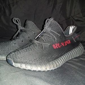 Yeezy v2 350 Black Red